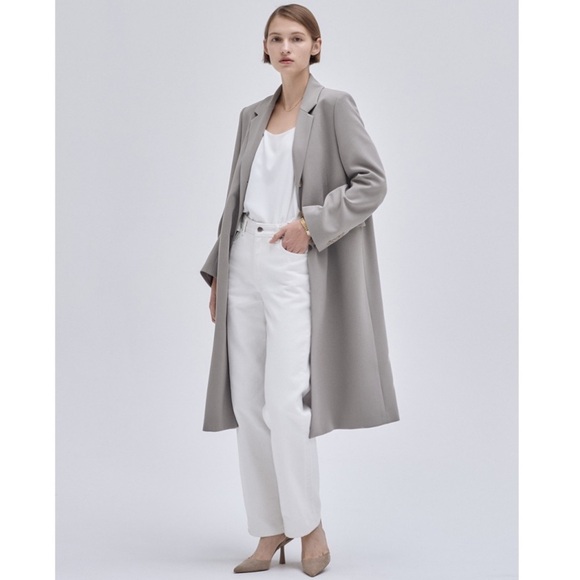 Korean brand - NILBY P Spring Jacoat_Greige - Picture 4 of 10